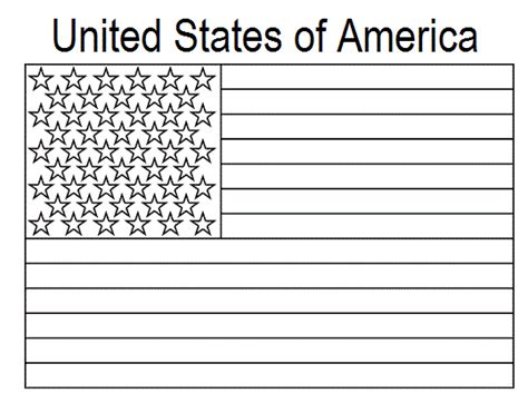 Geography Blog: United States Flag Coloring Page