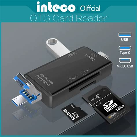 Jual High Speed 6 In 1 OTG Card Reader USB 3 0 SD TF Micro SD Card