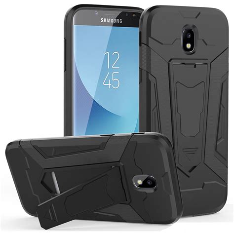 Slim Guard Shockproof Case For Samsung Galaxy J7 Pro Black