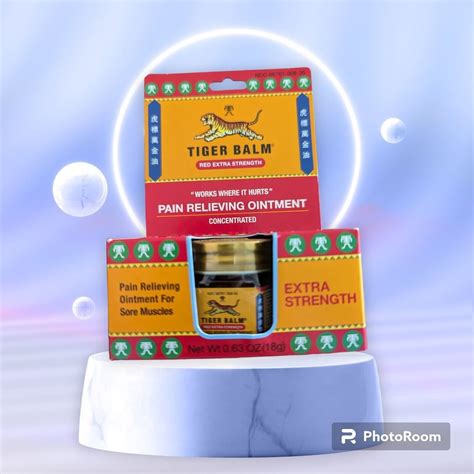 Tiger Balm Pain Relieving Ointment Sports Rub Extra Strength Etsy