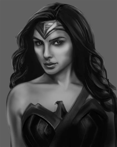 Gal Gadot Wonder Woman Fanart by daniel-arrior on DeviantArt