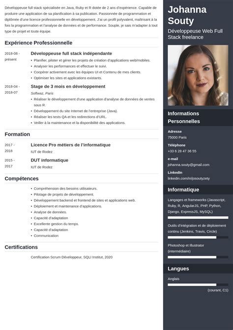 Rediger Un Cv At Webelenablog Blog