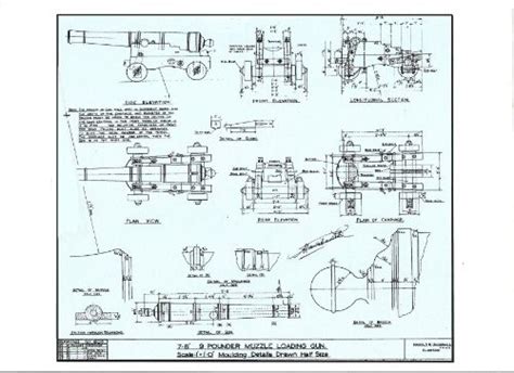 Cannon9pounder Photo By Jonjeffreys Model Ship Building Model