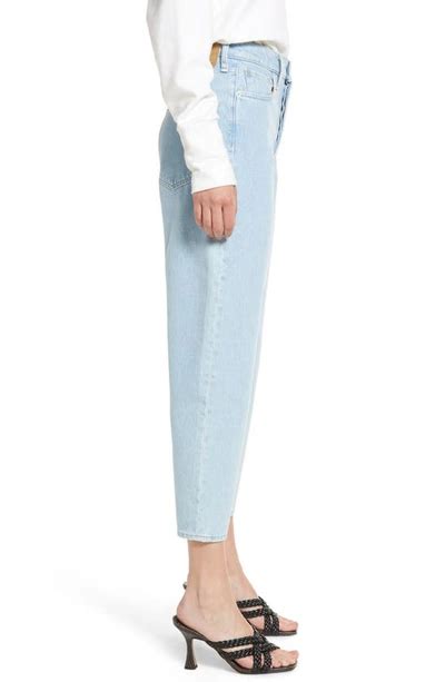 Rag And Bone Alissa High Rise Rigid Barrel Crop Jean In Nice Modesens