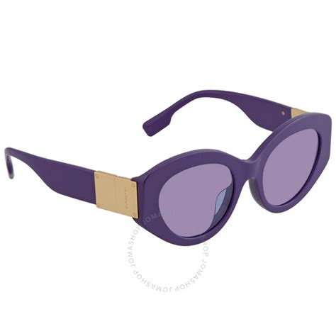 Burberry Sophia Violet Cat Eye Ladies Sunglasses Be4361f 39891a 51 8056597607605 Burberry