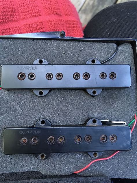 Dimarzio Model J Neck And Bridge Bass Pickup Set Reverb Uk