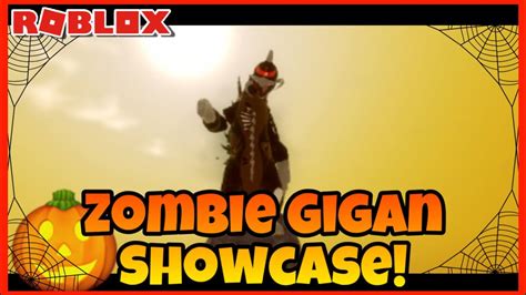 Zombie Gigan Showcase Roblox Kaiju Universe YouTube