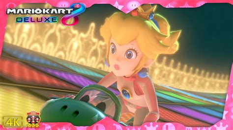 Mario Kart Deluxe Lightning Cup Cc Star Rank Peach Gameplay