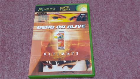 【やや傷や汚れあり】 Xbox 委託品！【dead Or Alive 1】箱説明書動作保証付2枚までクイックポストで送料185円の落札