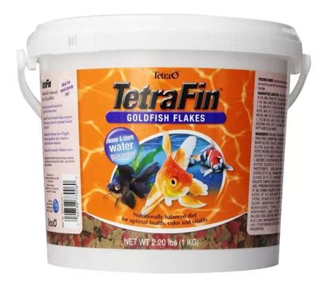 Alimento Tetra Fin Goldfish Escamas Peces Agua Fría 1kg MercadoLibre