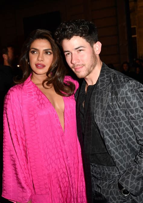 PRIYANKA CHOPRA And Nick Jonas Arrives At Valentino Womenswear Fall