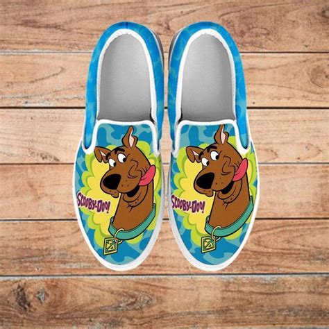 Scooby Doo Lovers Art Sneaker Design T For Fans Custom Slip On Shoe Design Trend