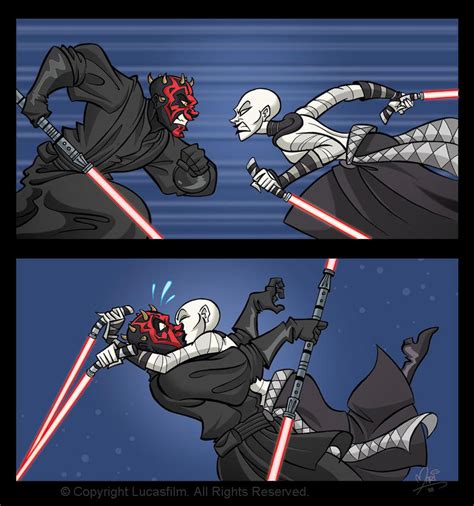 Maul Vs Ventress By Marimoreno On Deviantart