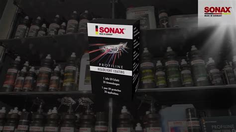 02765410 Керамично покритие за фарове с UV защита SONAX PROFILINE