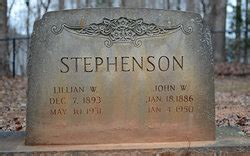 John William Stephenson 1886 1950 Mémorial Find a Grave