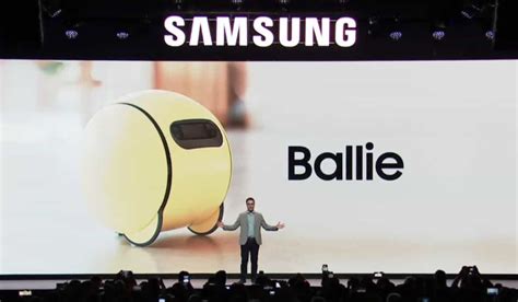 Ces Samsung Announces Enhanced Version Of Smart Robot Ballie