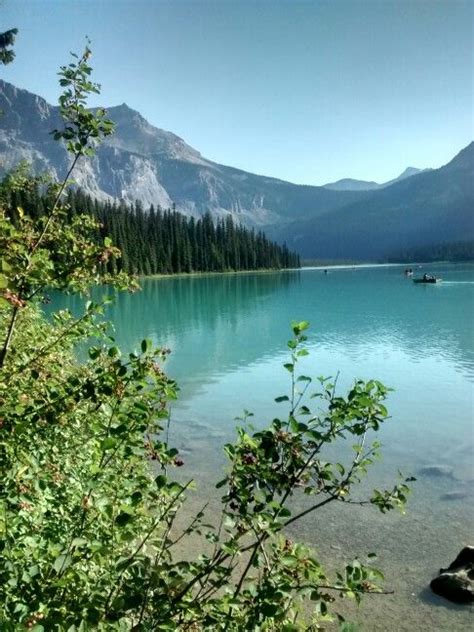 Emerald Lake Columbia Shuswap A Bc Canada Emerald Lake Natural