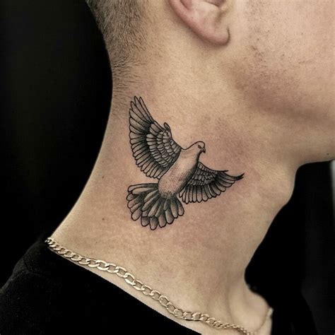 Discover More Than Blessed Dove Neck Tattoo In Cdgdbentre