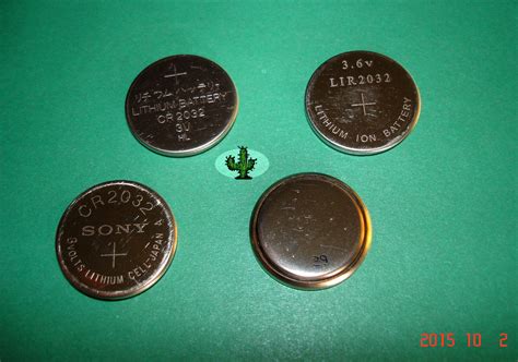 CR2032 vs LIR2032 - Lithium, Li-ion, Coin Cell. - o kaktusie