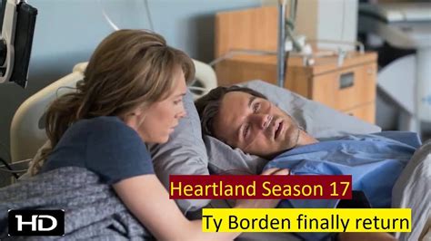 Official News Graham Wardle Be In Heartland Season 17 Ty Borden