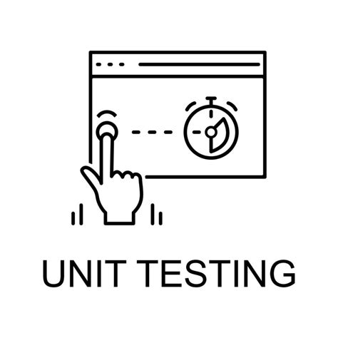 Unit Testing Vector Icon 22763030 Vector Art At Vecteezy