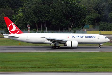 Turkish Airlines Boeing 777 200LRF TC LJN Singapore Flickr