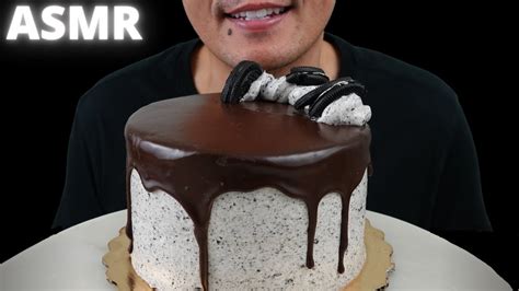 Asmr Whole Foods Cookies Cream Chocolate Cake The Hangry Mole