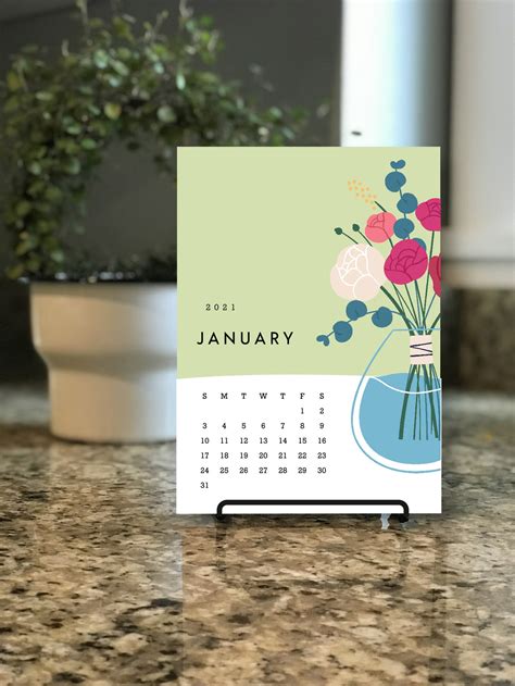 2023 Desk Calendar5 X 7 Calendar Refill2023 Desk Calendar Etsy