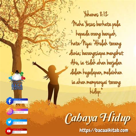 Cahaya Hidup Yohanes 812 Tb Gerakan Baca Alkitab