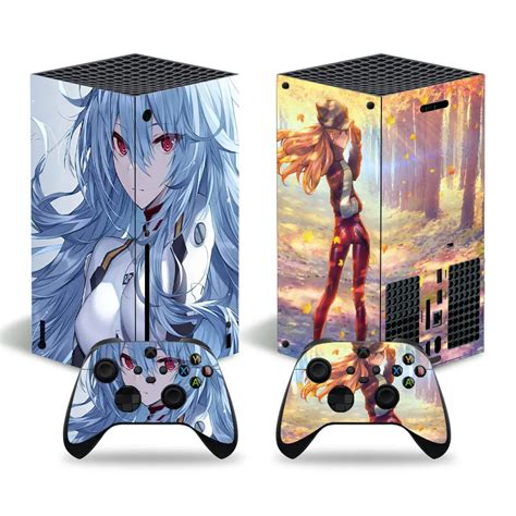 تسوق For Xbox Series X Anime Eva Girls Pvc Skin Vinyl Sticker Cover Console Dualsense