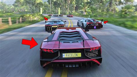 Lamborghini Aventador Sv Goliath Race Forza Horizon Gameplay