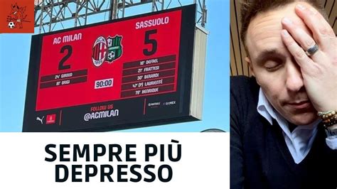 Che Vergogna Milan Sassuolo Youtube