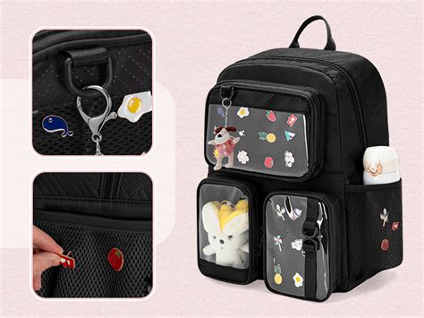 Amazon Prokva Ita Bag Pin Display Backpack With Insert Kawaii