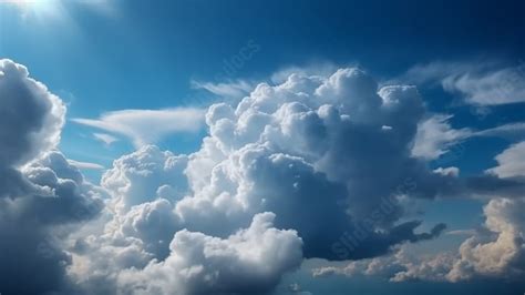 Sky Clouds Sun Powerpoint Background For Free Download Slidesdocs