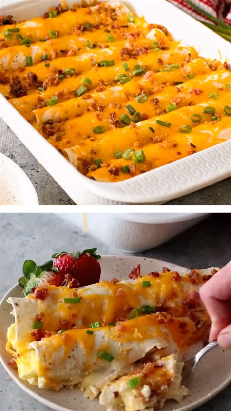 Breakfast Enchiladas - FoodVox.com