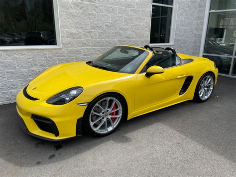 Used 2021 Porsche 718 Boxster Spyder For Sale (Sold) | Acton Auto Boutique Stock #240516