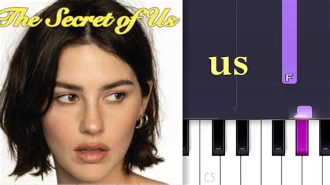 Gracie Abrams Taylor Swift Us Piano Tutorial Youtube