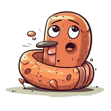 Cartoon Sausage Ai Generative 23214908 Png