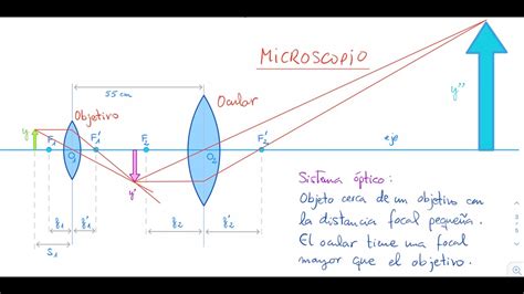 F Sica Ptica Geom Trica Lentes Convergentes Combinadas El Microscopio