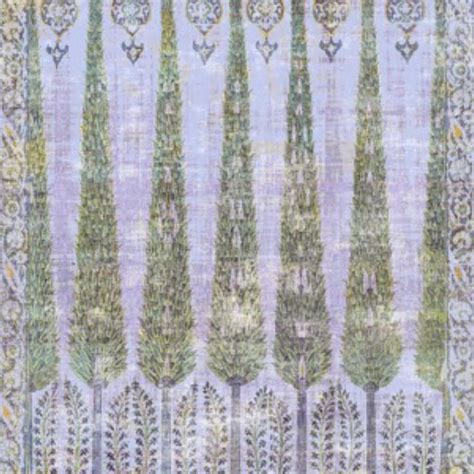 Topkapi Garden In Lilac And Gold Wallpaper