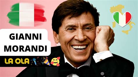 LA OLA Testo Canzone Di Gianni Morandi Corso Di Italiano YouTube