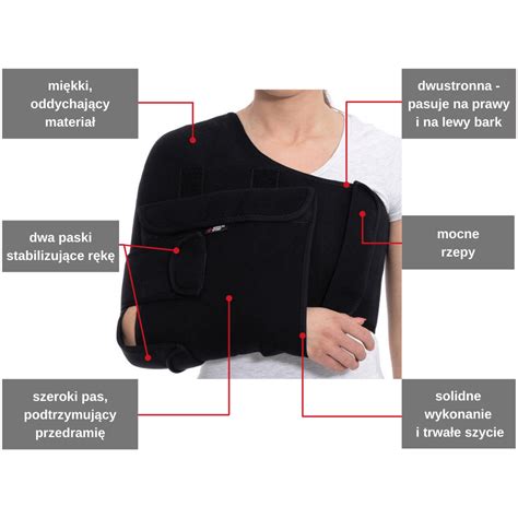 Orteza Na Bark I Rami Stabilizator Barku Kamizelka Typu Dessault Msupport