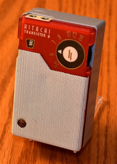 Vintage Hitachi Transistor Radio Model TH 666 AM Band 6 Flickr