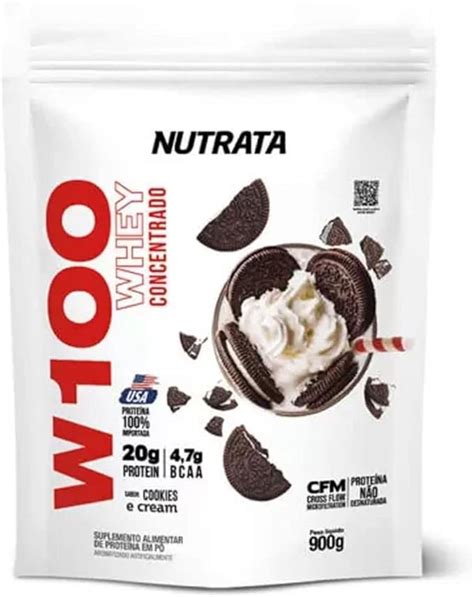 W100 Cookies Refil 900Gr Nutrata Amazon Br