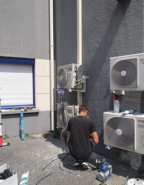 Installation De Climatisation R Versible Pac Air Air Baile Lectricit