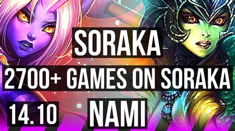 Soraka And Karthus Vs Nami And Jinx Sup 2700 Games 1 4 20 Euw