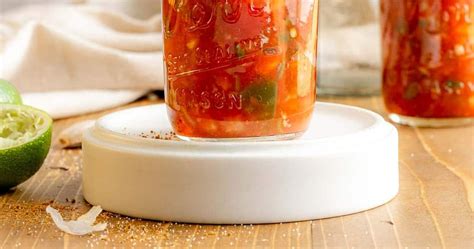 Easy Cooked Jarred Salsa Punchfork