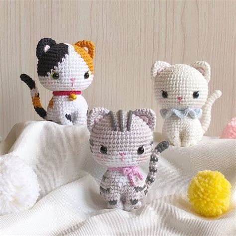 PATRÓN GRATIS de Gato Amigurumi paso a paso en español Crochetisimo