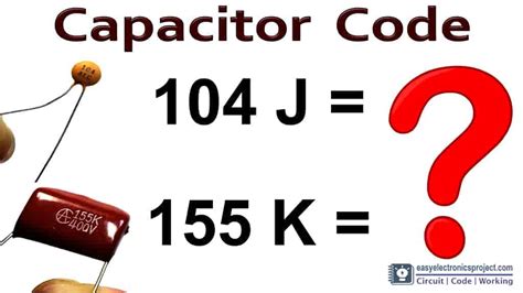 Capacitor Color Code Chart Pdf