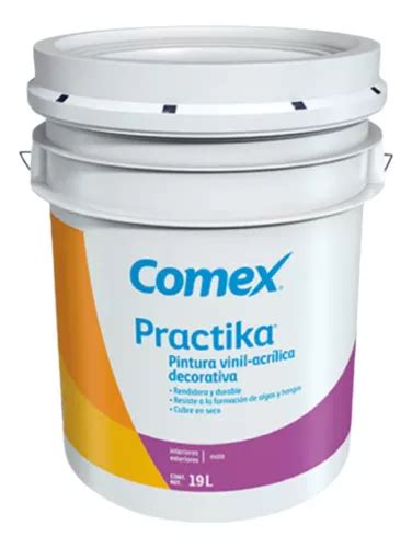 Pintura Comex Practika Vinil Acrílica 19l Envío Gratis Envío gratis